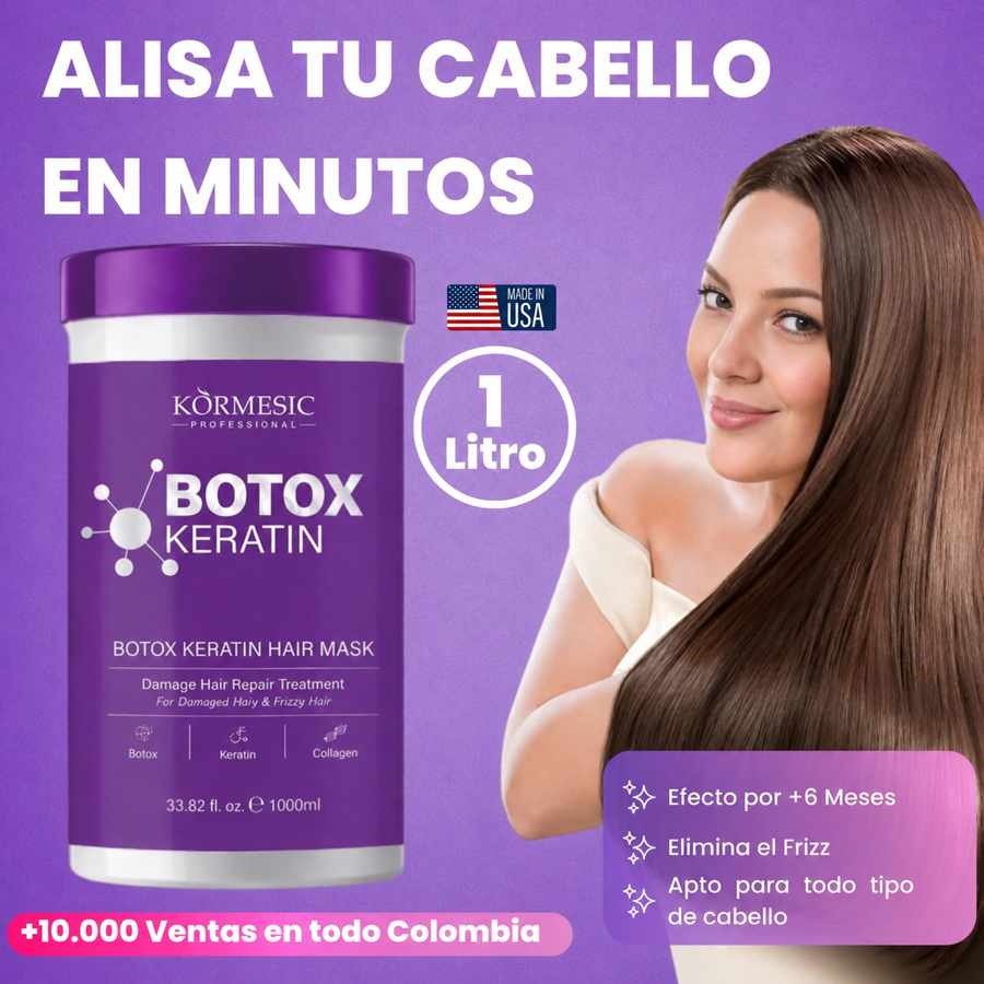 KERATINA BOTOX | CABELLO LISO Y BRILLO INTENSO