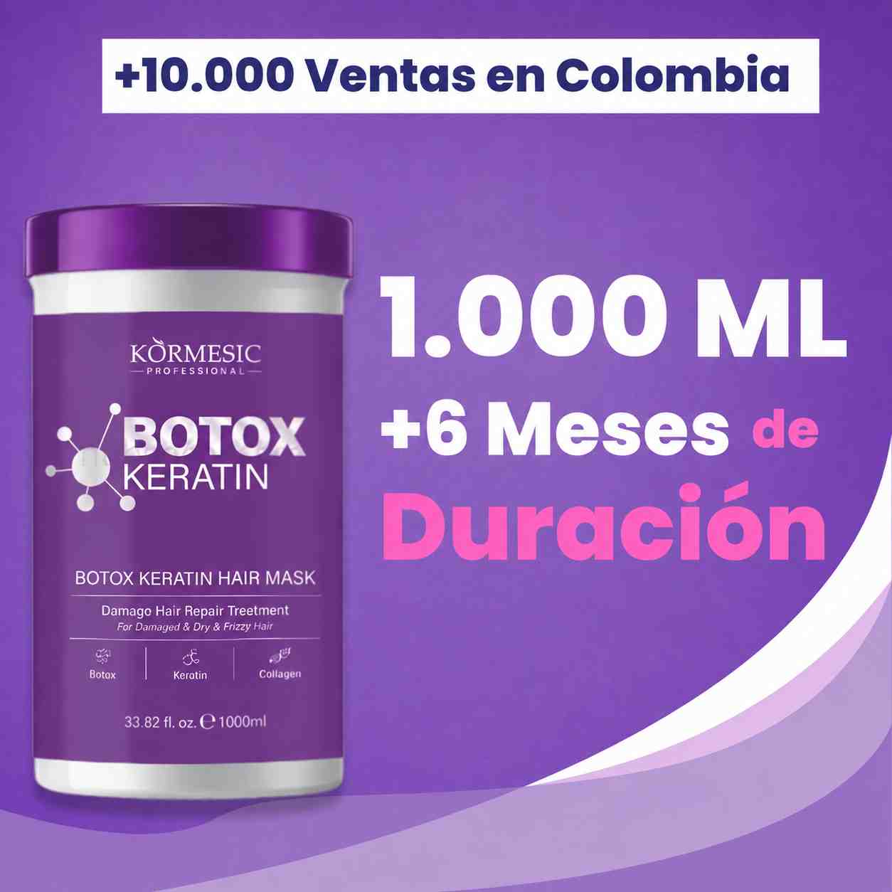 KERATINA BOTOX | CABELLO LISO Y BRILLO INTENSO