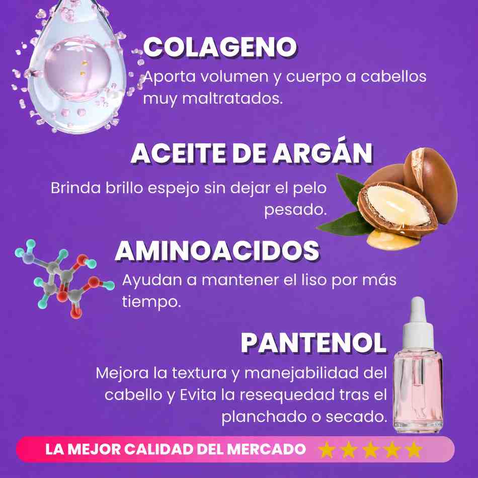 KERATINA BOTOX | CABELLO LISO Y BRILLO INTENSO